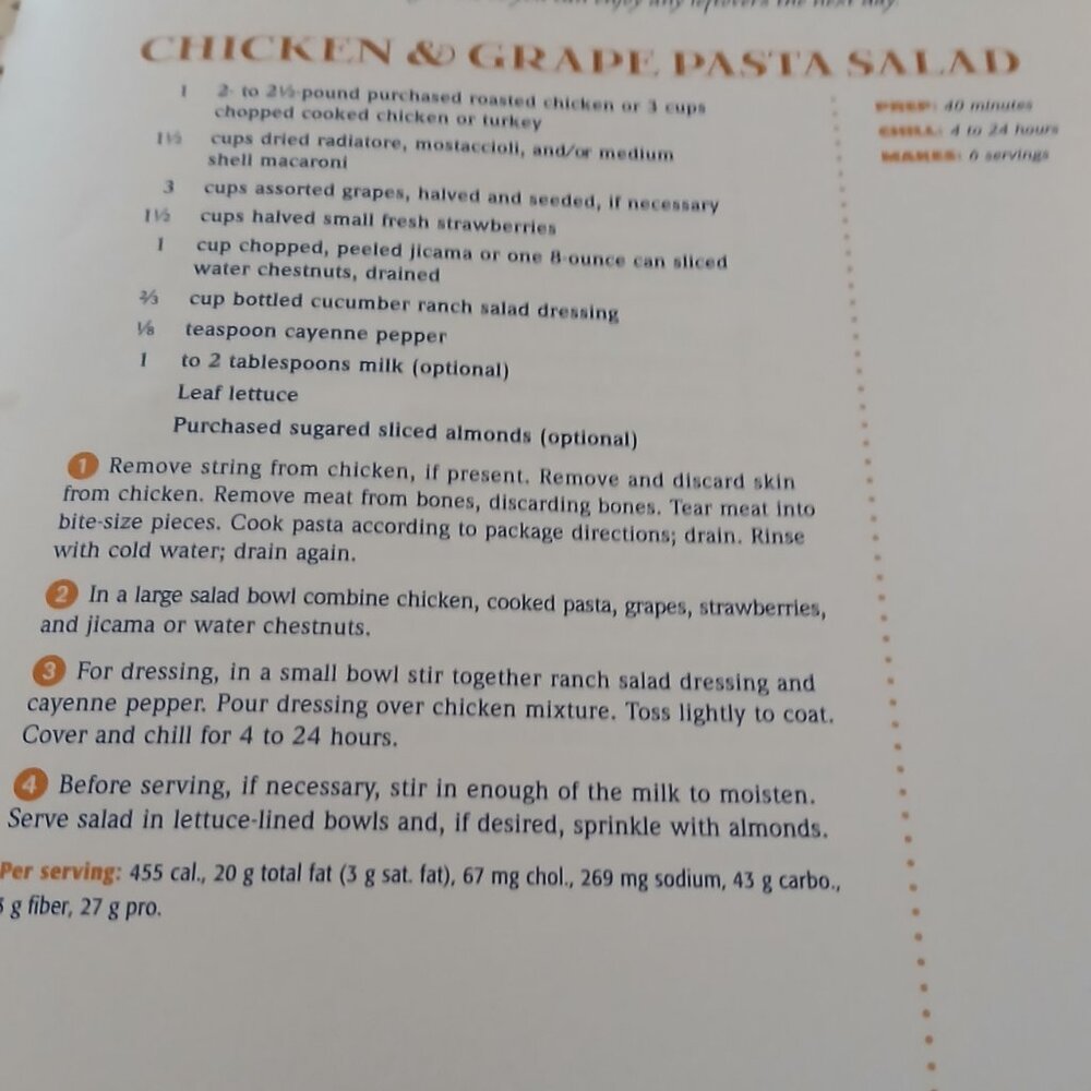 Better Home's and Gardens Biggest Book of Chicken Recipes - Picture 8 of 8